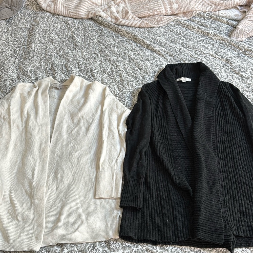 Pair of LOFT cardigans.  Women’s Medium